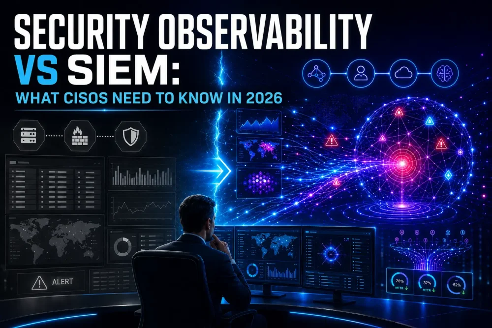 Security Observability vs SIEM What CISOs Need to Know in 2026
